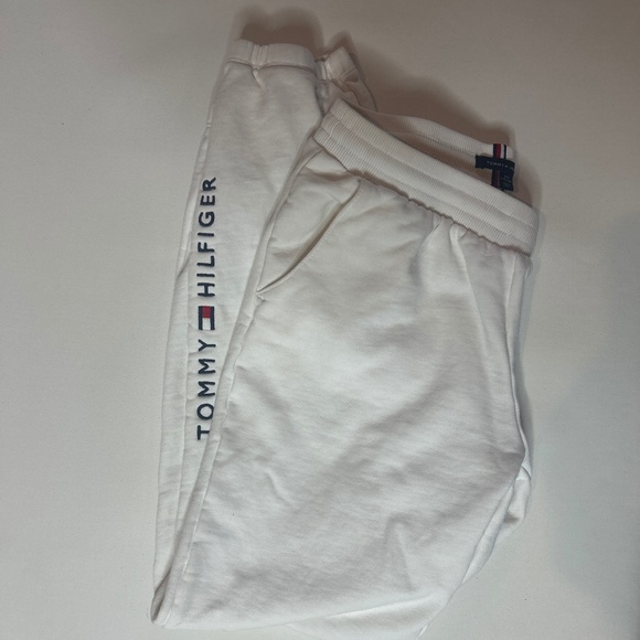 Tommy Hilfiger white sweatpants - Picture 3 of 5